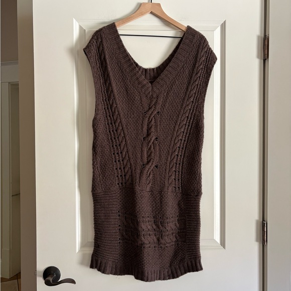 Free People Brown Knit Dress - Picture 3 of 4